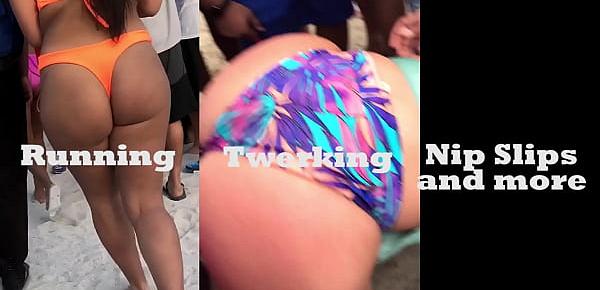  Jiggly FPS Candid Beach Asses (Spring 2019)